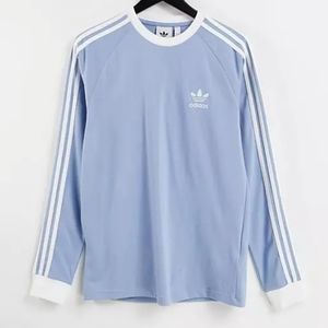 Adidas Boyfriend Tee Blue Size Medium
